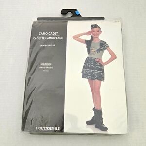 Camo Cadet Kids Costume